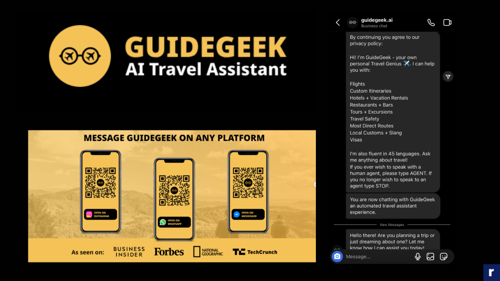 GuideGeek – Your AI Travel Companion for On-Demand Advice