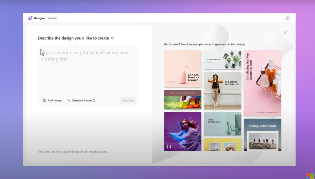 Microsoft Designer's Image Creator