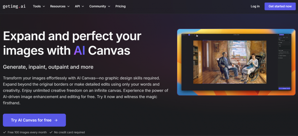 Getimg.ai AI Canvas