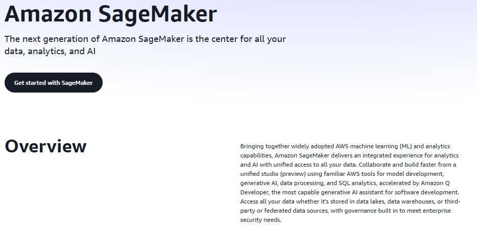 ai no-code - Amazon Sagemaker