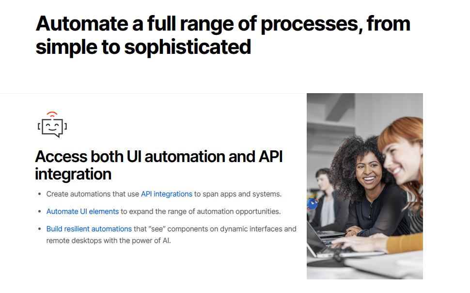 uipath automation and integration