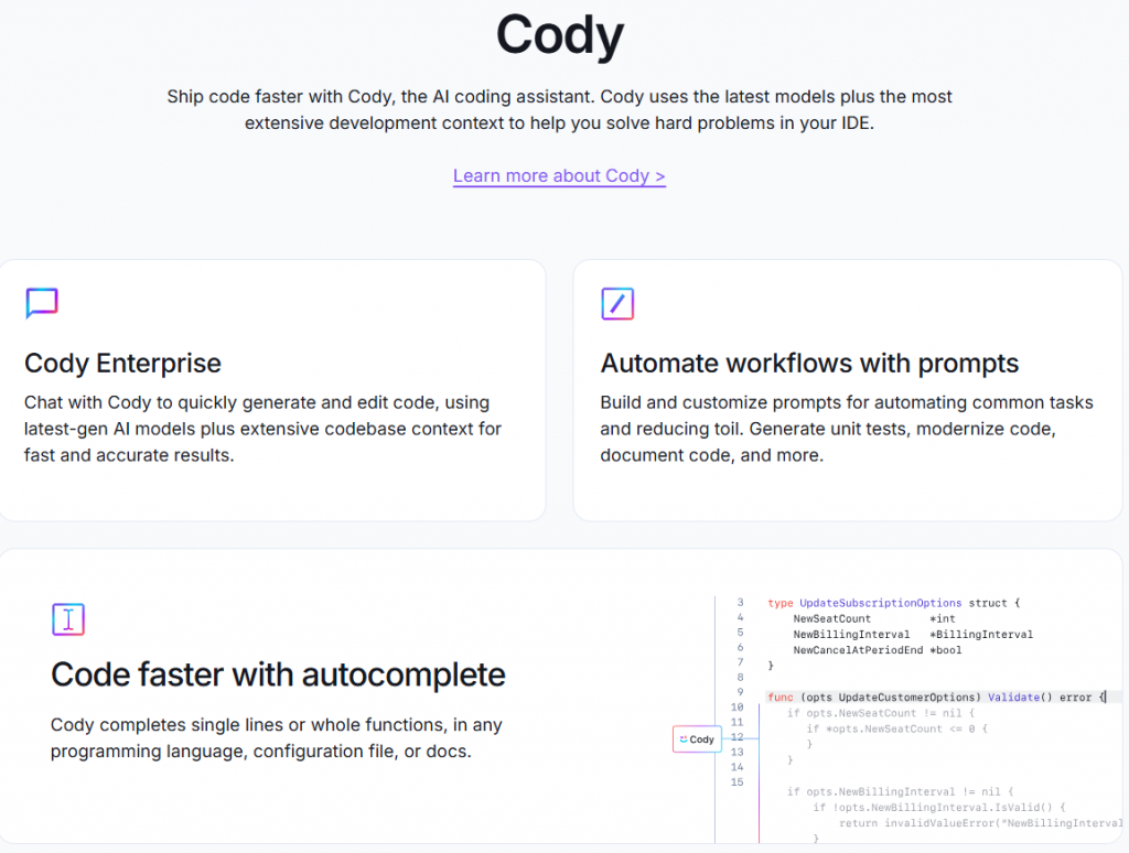 Cody - Sourcegraph